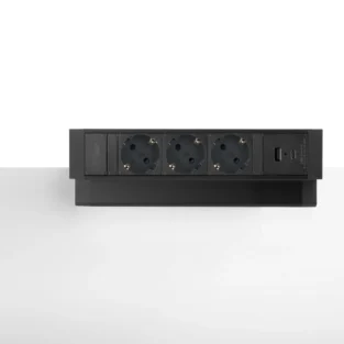 Power Desk Up® 2.0 - 3x 230v, 1x USB A+C opladen
